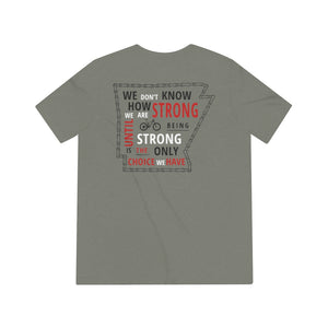 Pedal Arkansas Strong T-Shirt: Grey